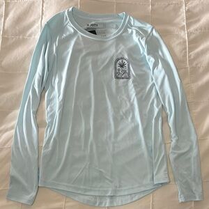 Jetty Light Blue Women's Swim Shirt NWT